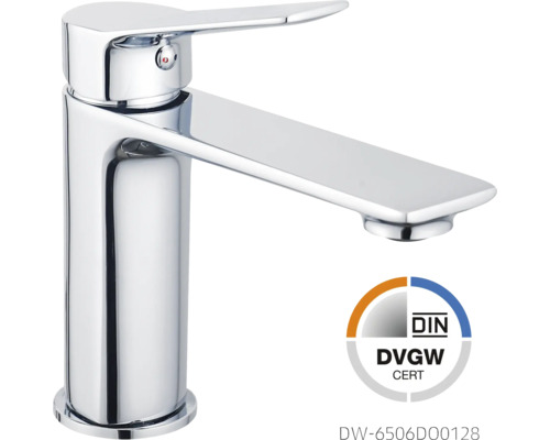 Tvättställsblandare med DIN DVGW-certifikat