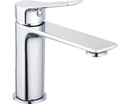 Tvättställsblandare med ettgrepp, av metall