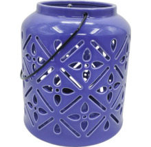 Dekorativ lykta med mönster och bärhandtag