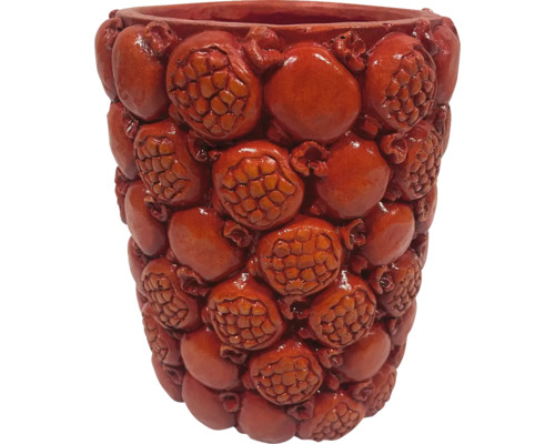 Blomkruka med granatäpplemönster