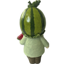 Dekorativ figur vattenmelon bakifrån
