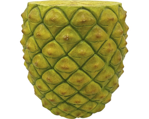 Dekorativ trädgårdspall i ananasform