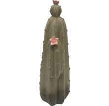 Dekorativ kaktus med blomma för inomhusbruk