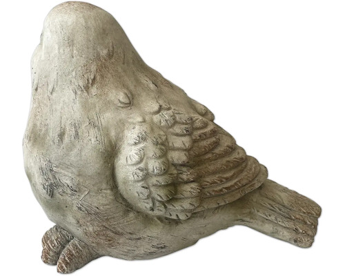 Trädgårdsfigur fågel av sten