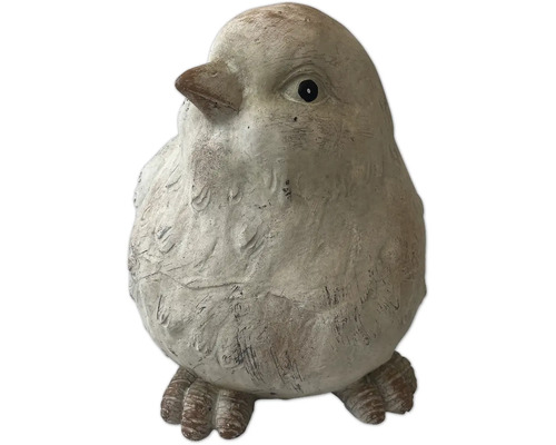 Dekorativ trädgårdsfigur: fågel av sten