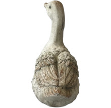 Dekorativ trädgårdsfigur gås