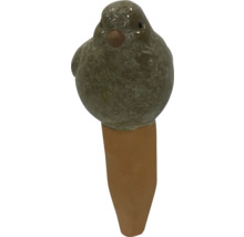 Vattningshjälpmedel i terrakotta, fågelform