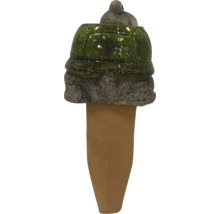 Dekorativ trädgårdsfigur i form av en sköldpadda