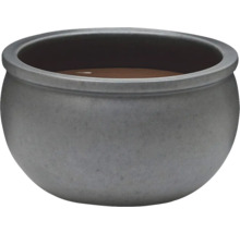 Rund planteringsskål av stengods