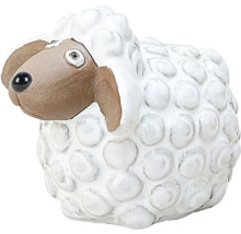 Dekorativ fårfigur för trädgården