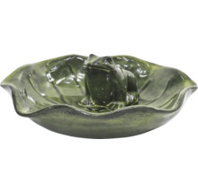 Dekorativ grodfigur i bladform