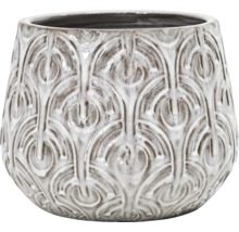 Dekorativ blomkruka med mönster