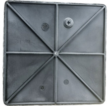 Fyrkantig terrassplatta med förstärkningar