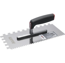 Tandspackel med grått handtag för kakelarbete