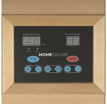 HOME DELUXE styrenhet för bastu med temperatur- och tidsdisplay