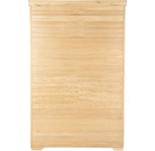 Träskåp med horisontella paneler