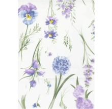 Servett med blommönster