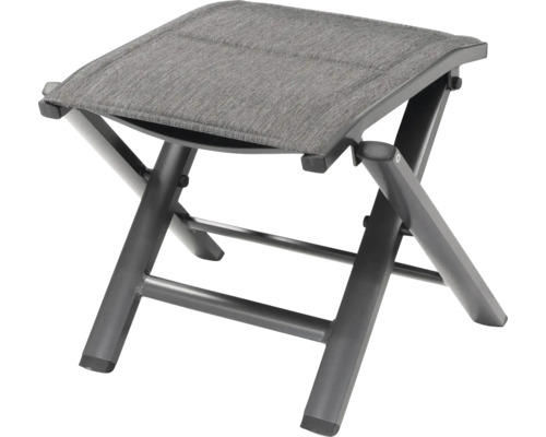 Fällbar pall med sits i textil