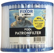 Poolpatronfilter, liten modell