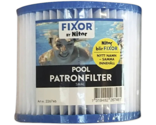 Poolpatronfilter, liten modell