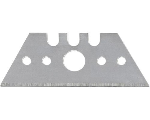 Knivblad WOLFCRAFT trapets 0,5mm 5-pack Trapezformat blad för kniv