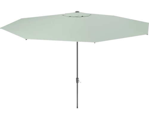 Trädgårdsparasoll med rektangulärt skärmtak och mittstativ