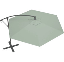 Parasoll med fri arm och fotkryss