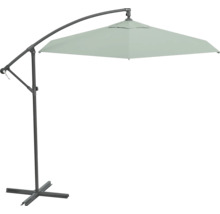Fristående parasoll med kryssfot för trädgården