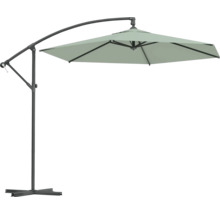 Frittstående parasoll med kvadratisk skärm