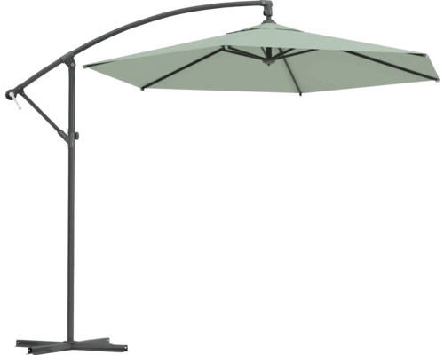 Frittstående parasoll med kvadratisk skärm