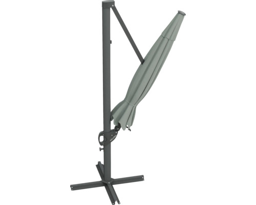 Fristående parasoll med stativ