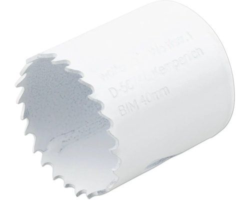 Hålsåg med en diameter på 40 millimeter