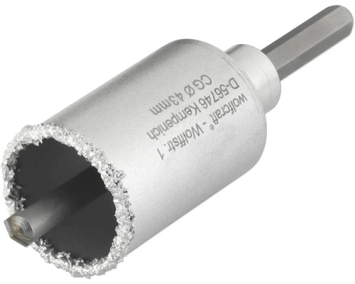 Wolfcraft kakelborr med en diameter på 43 millimeter