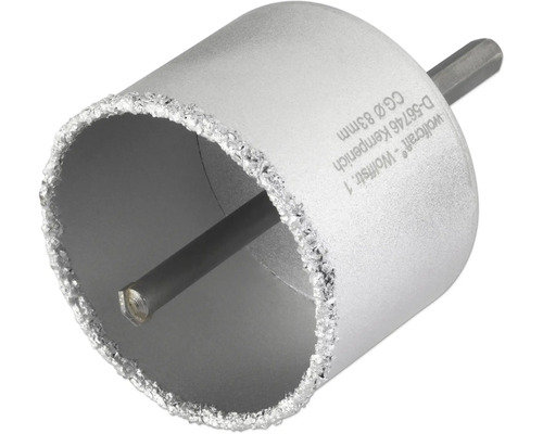 Wolfcraft kakelborr med en diameter på 83 millimeter