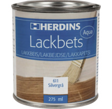 Herdins Lackbets Aqua, silvergrå, 275 ml burk