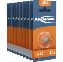 Ansmann LR44 alkaliska batterier, 10-pack