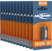 Ansmann CR123A Litiumbatteri, 12-pack