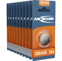 Ansmann CR2430 litiumknappcellsbatterier, 10-pack
