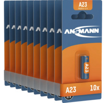 Tio Ansmann A23 alkaliska batterier med 12 volt