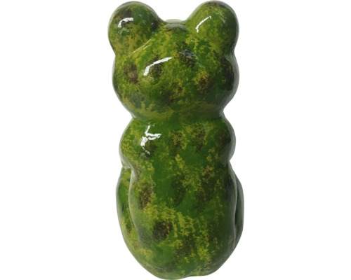 Dekorativ grodfigur för trädgården