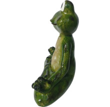 Dekorativ grodfigur för trädgården