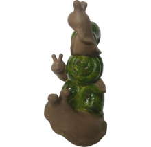 Trädgårdsdekoration snigelpyramid