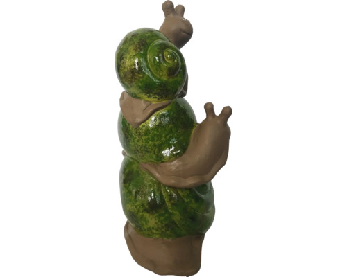 Dekorativ snigelstaty för trädgården