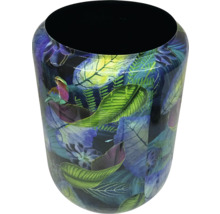 Dekorativ papperskorg med växtmönster