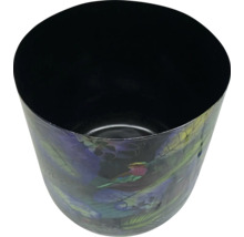 Blomkruka med fågel- och växtmotiv