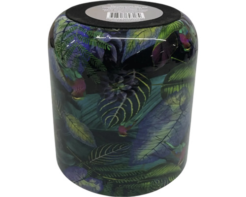 Dekorativ planteringskärl med växtmotiv