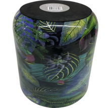 Dekorativ pall med växtmönster för inomhusbruk