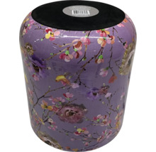 Pall med blommönster och fågelmotiv