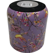 Dekorativ förvaringslåda med fågel- och blommotiv