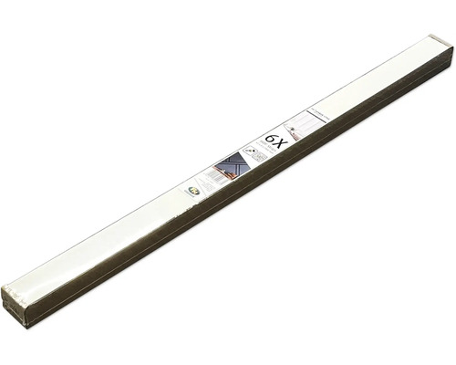 Förpackningsenhet med sex MDF-remsor